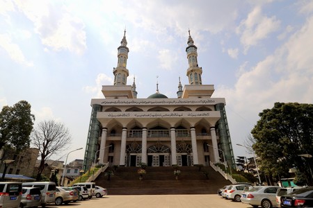 Yuxi Tonghai County, nanguzhen mosqueのeditorial素材