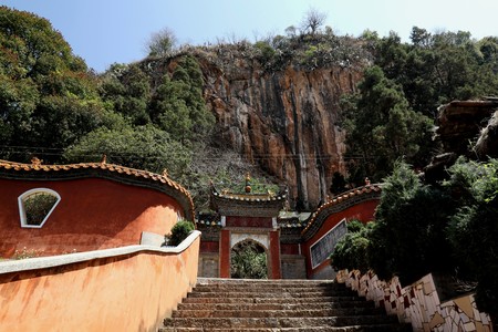 scenic spot in Yuxi City Tonghai Countyのeditorial素材