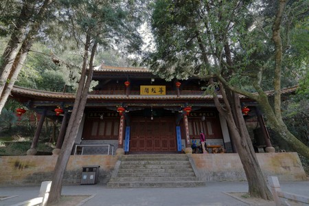 Confucius temple at Tonghai County.のeditorial素材