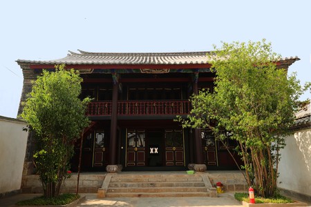 Ancient architectural of building in Huize County, Yunnan Provinceのeditorial素材