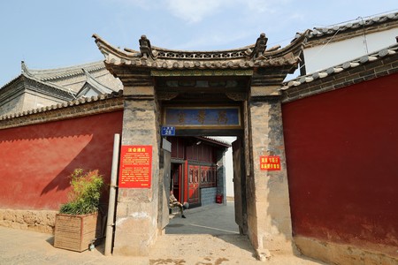 Ancient architectural of building in Huize County, Yunnan Provinceのeditorial素材