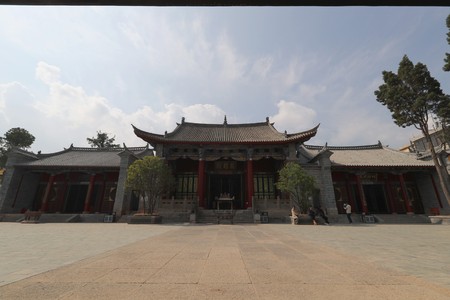 Ancient architectural of building in Huize County, Yunnan Provinceのeditorial素材