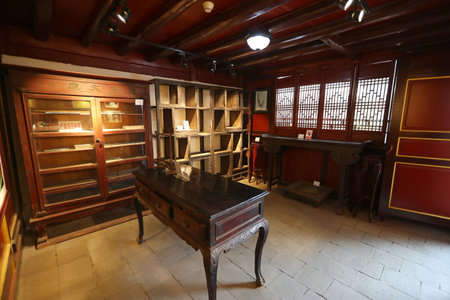 "The Former Residence of Tang Jiyu" in Huize County, Yunnan Province (provincial key cultural relics)のeditorial素材