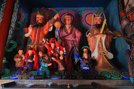 Nanjing Tiezhu Temple in Midu County, Yunnan Provinceのeditorial素材