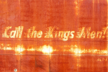 Call the Kings Men   An old moving trailer located along Oregon Hwy 99 near the town of Creswell in the Willamette Valley の写真素材