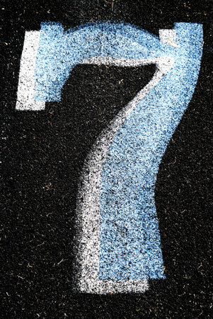 These numbers were found on the track