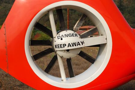 Coast Guard helicopter detail at a Fire and emergency services week in Roseburg Oregonの写真素材