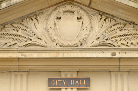 Portland Oregon City Hall building in the downtown area
