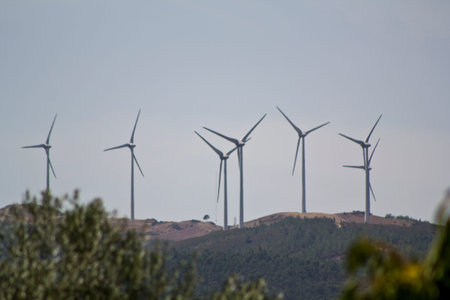 wind turbines