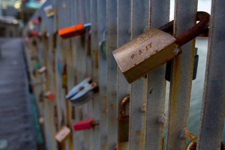Love padlocks