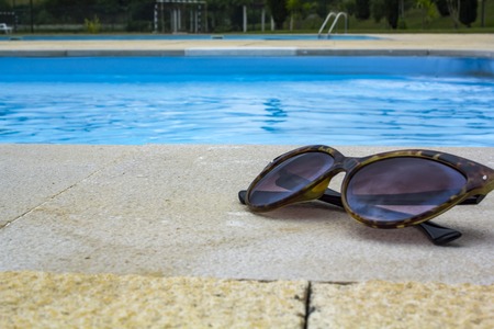 Swimming pool in private condominiumの写真素材