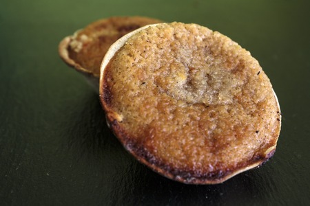 Traditional portuguese cakes "Queijadas de Sintra"の写真素材