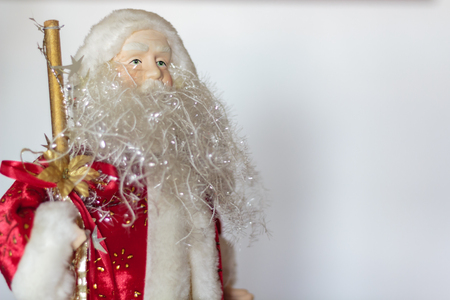 Santa Claus with Copy spaceの写真素材