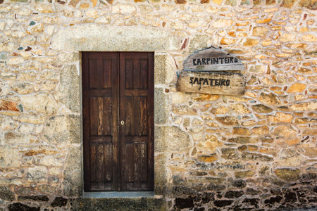 Traditional building with wooden plank with theの写真素材