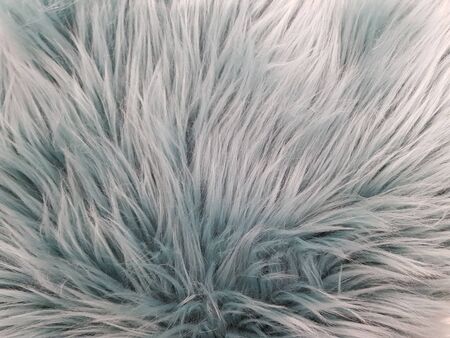 Artificial fur in gray. For background useの写真素材