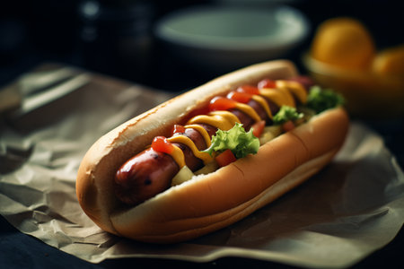 Delicious hot dogsの素材