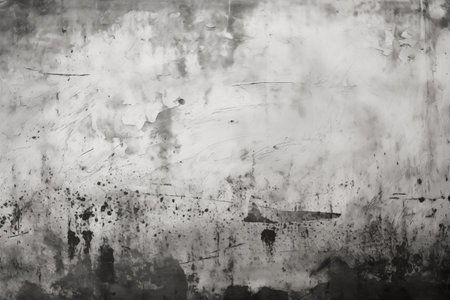 Abstract Black and White Grunge Texture Backgroundの素材