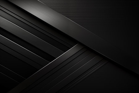 Abstract Black Textured Background with Geometric Shapesの素材
