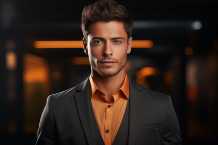 Young entrepreneur in suitの素材