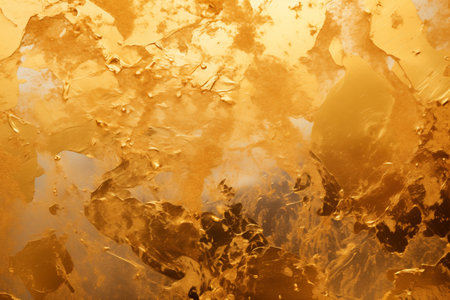 Gold foil texture backgroundの素材