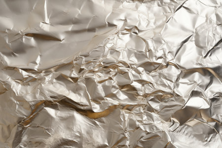 Aluminum Foil texture for backgroundの素材