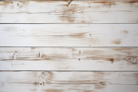 White wooden board backgroundの素材
