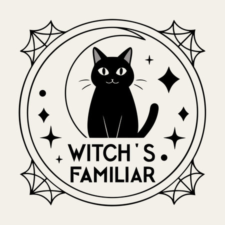 Cat design over beige background, vector illustration. Eps 10.のイラスト素材