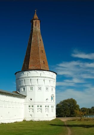 Russian monastery on summerの写真素材