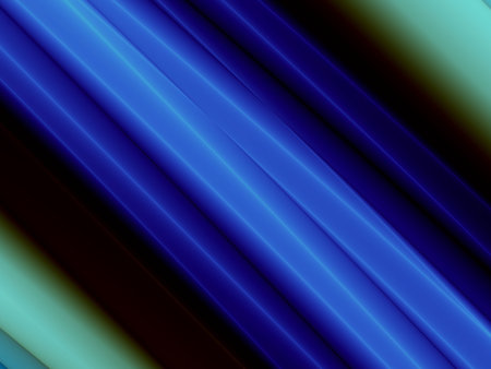 Blue fantasy rays