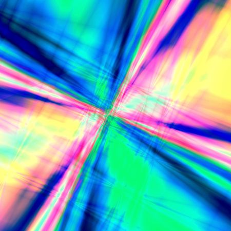 Multicolor abstract starの写真素材