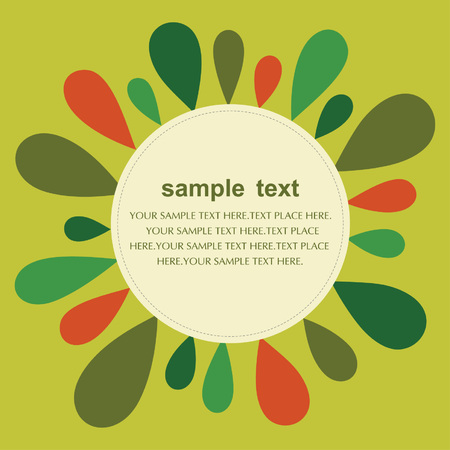 vector love flower cardのイラスト素材