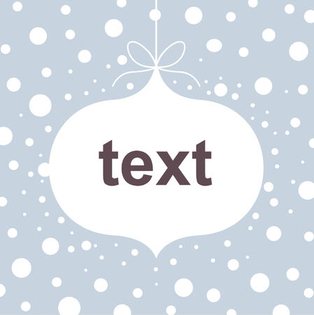 Christmas ball(hanging)のイラスト素材