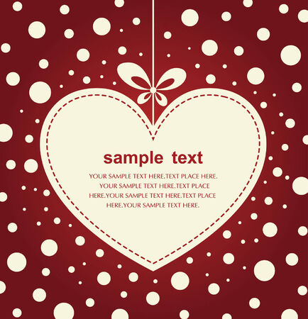 hearts background のイラスト素材