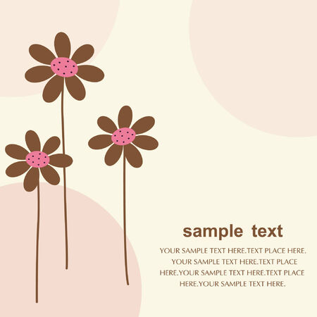  flower backgroundのイラスト素材