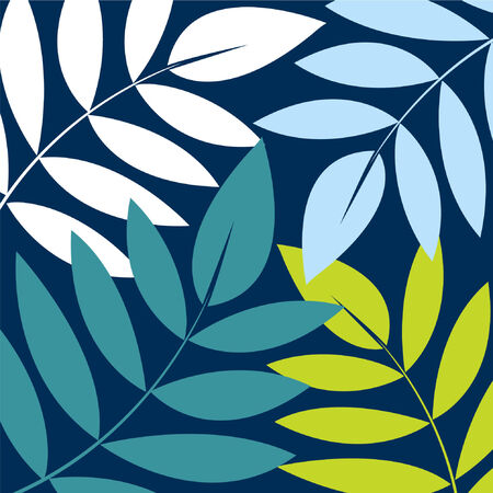 leaf background design のイラスト素材