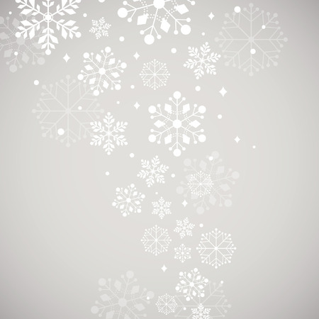 Abstract snow background のイラスト素材