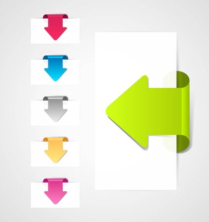 set of arrows. のイラスト素材