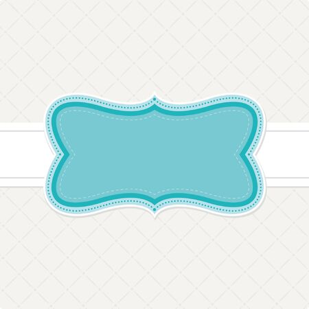 Template frame design for greeting card のイラスト素材