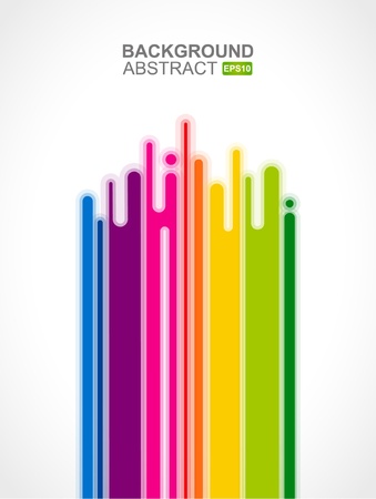 Urban designed background with stylized abstraction. のイラスト素材