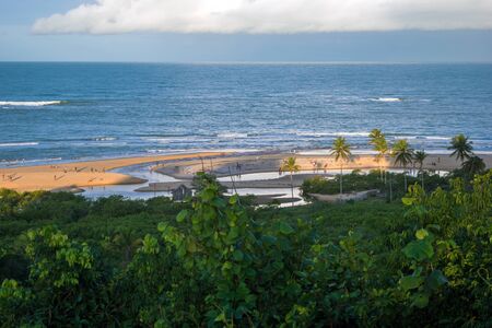 Beach overview in Trancosoの写真素材