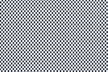 Wonderful black and white checkered texture.の写真素材