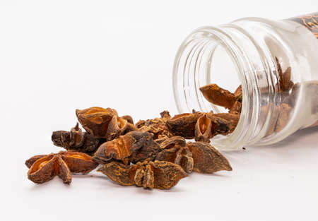 Star Anise is a culinary herb in dry product form.の写真素材