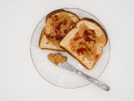 American sandwiches with peanut butter and jelly is odd in many countries, but is really a tasty...