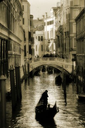 Venice. Canal #3.の写真素材