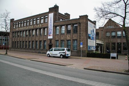 Royal Delft Factory located in Delft, The Netherlandsのeditorial素材