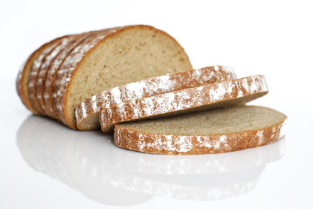 Rye bread is a type of bread made with various proportions of flour from rye grainの写真素材