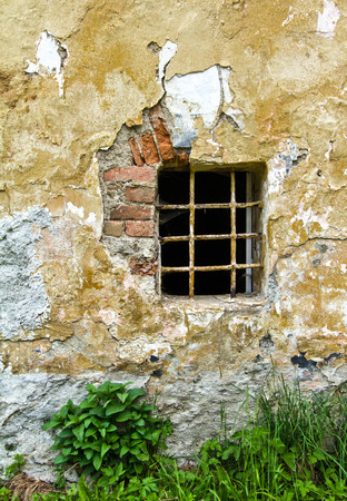 Small old windowの写真素材