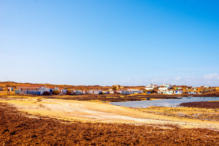 Majanicho village on the nothern part of Fuerteventura island
