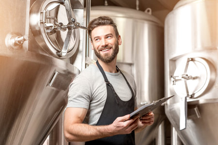 Brewer at the manufacture
