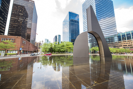 Financial district in Brusselsのeditorial素材